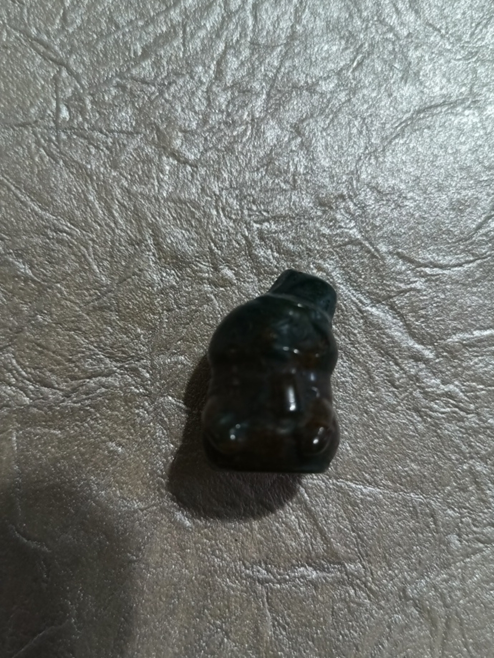 Nephrite Jade Crystal Snowman